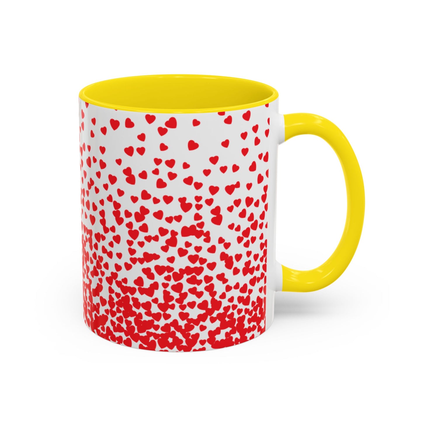 Mug - Red Heart Valentine's Day Ceramic Mug