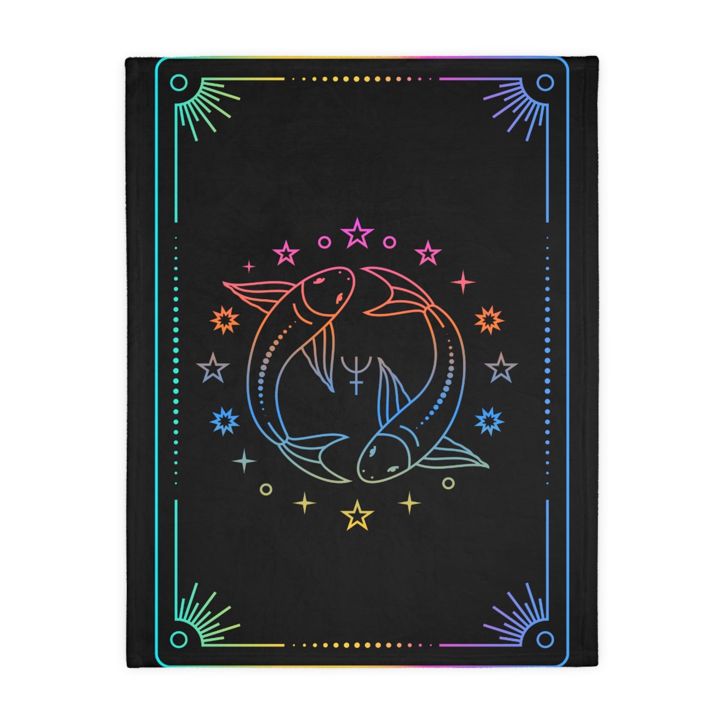 Microfiber Blanket - Zodiac Design