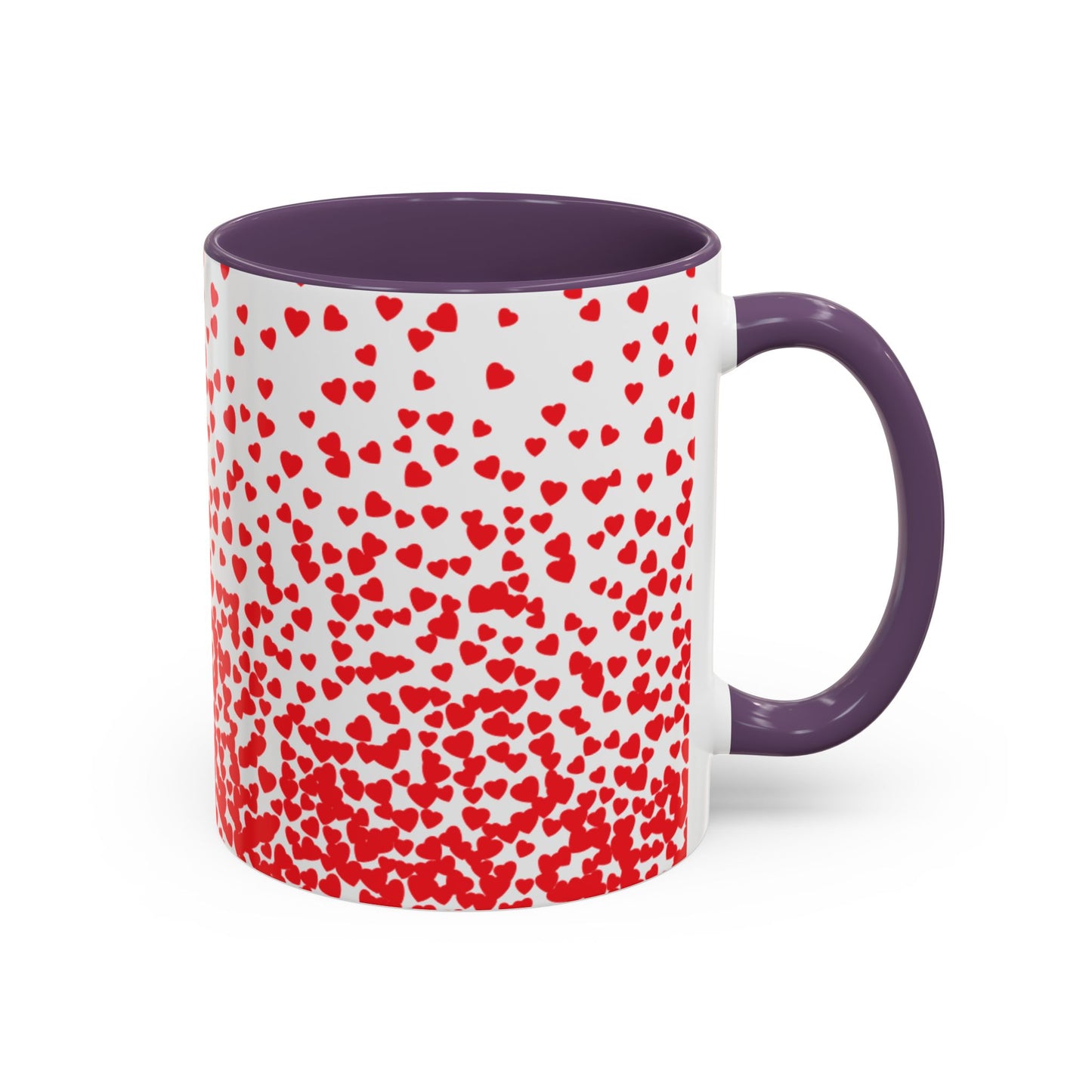 Mug - Red Heart Valentine's Day Ceramic Mug