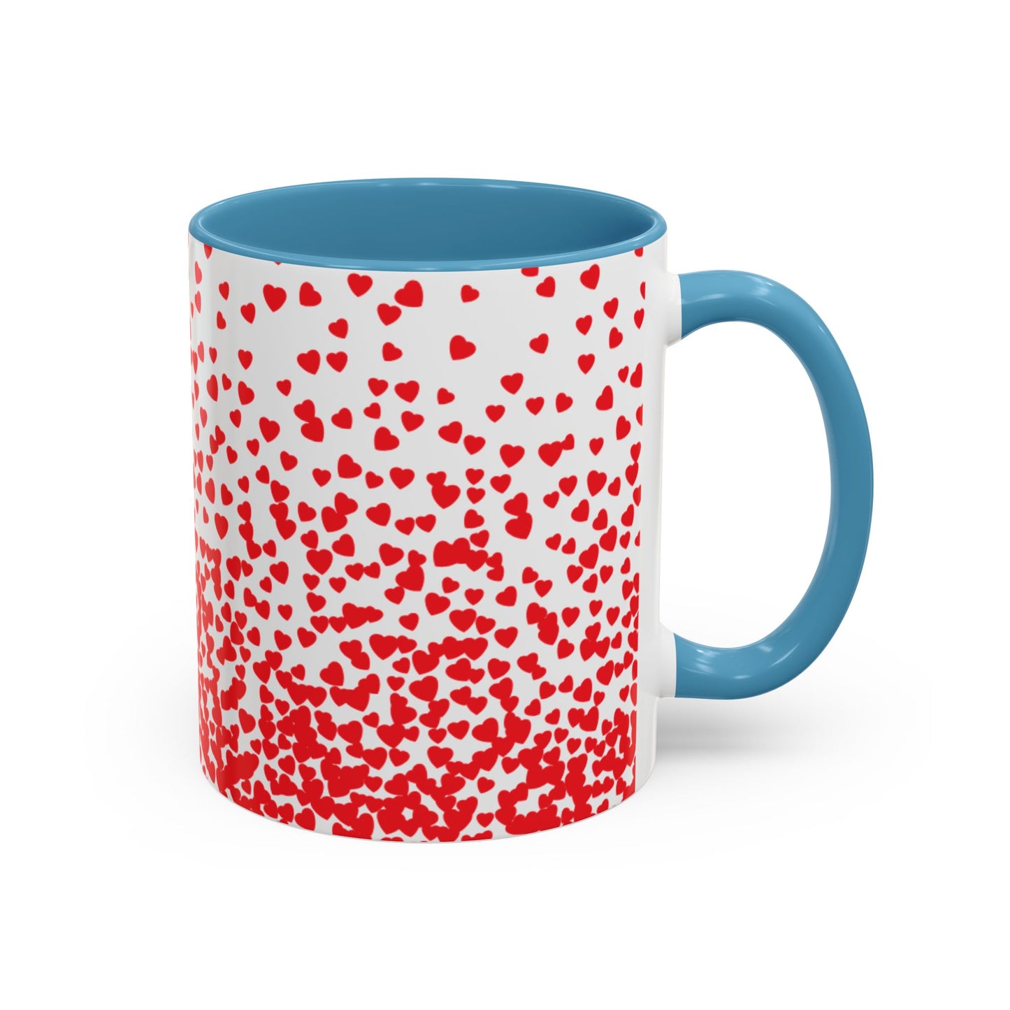 Mug - Red Heart Valentine's Day Ceramic Mug