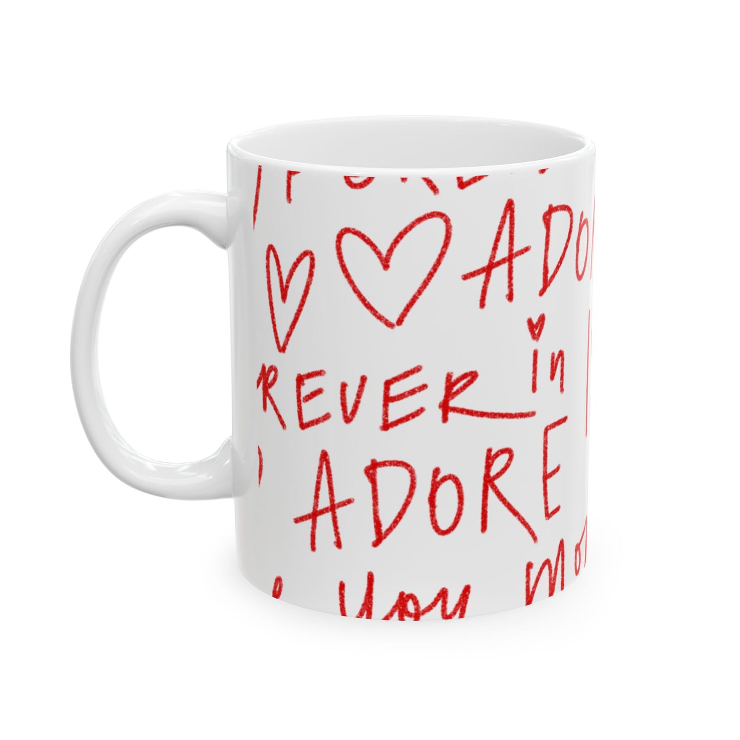 Love You Ceramic Mug, 11oz