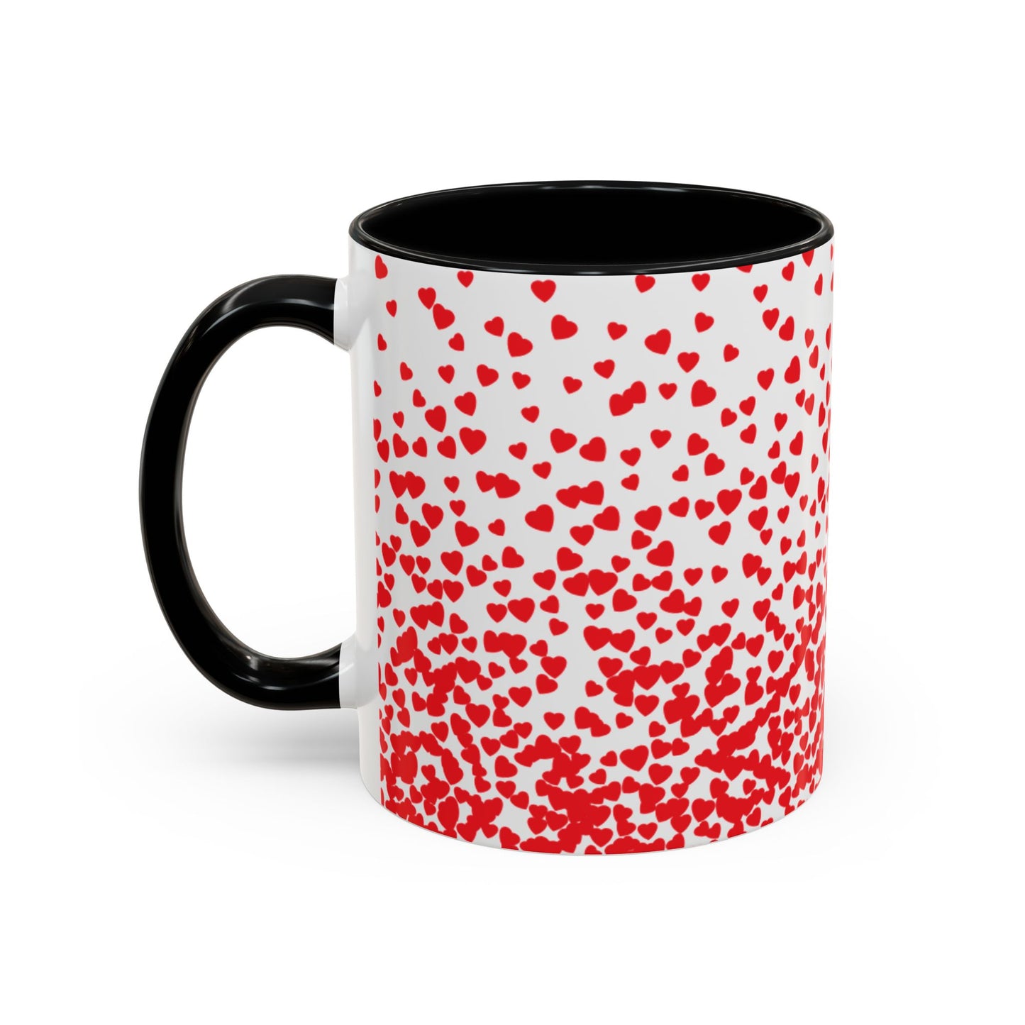 Mug - Red Heart Valentine's Day Ceramic Mug