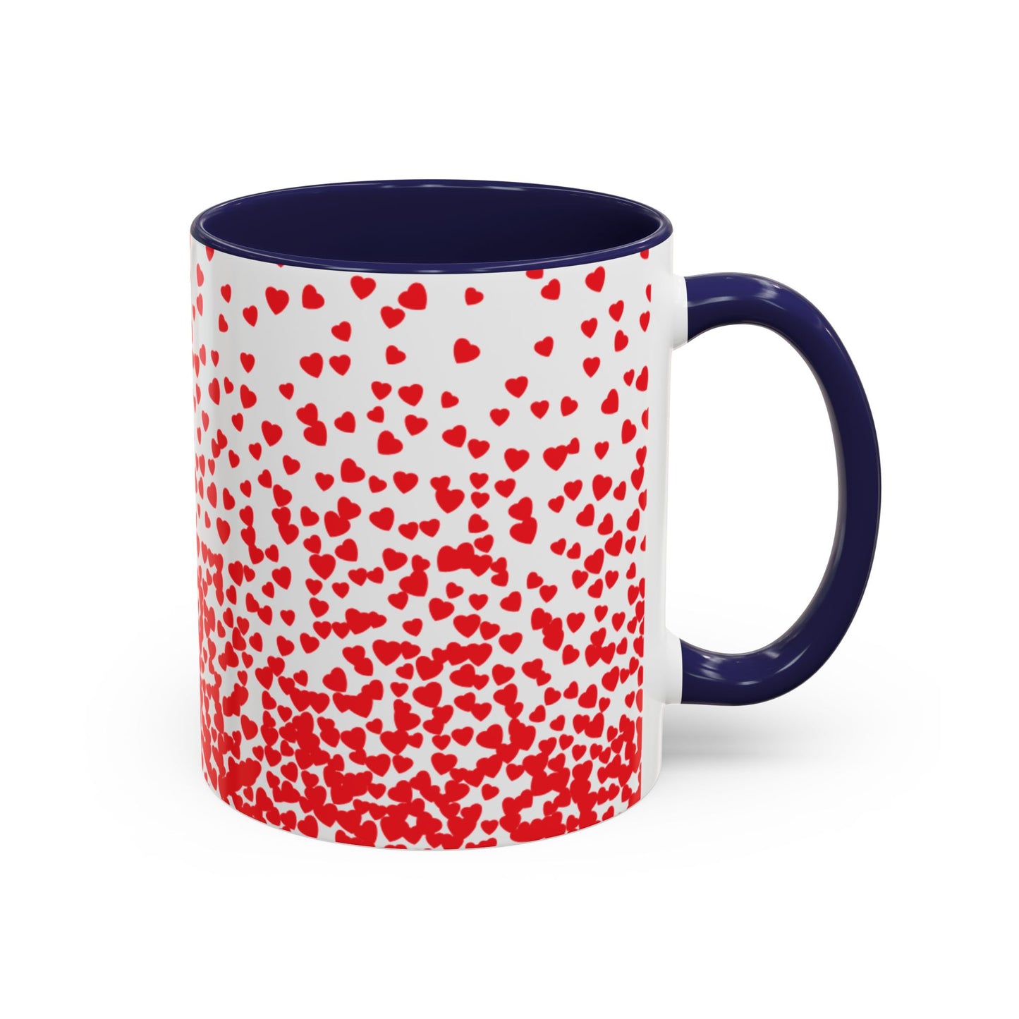 Mug - Red Heart Valentine's Day Ceramic Mug