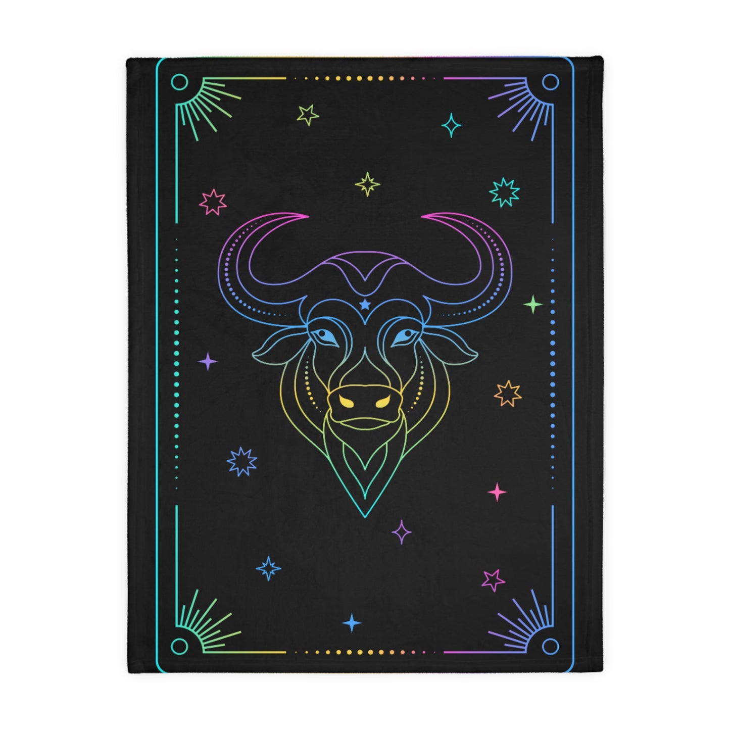 Microfiber Blanket - Zodiac Design