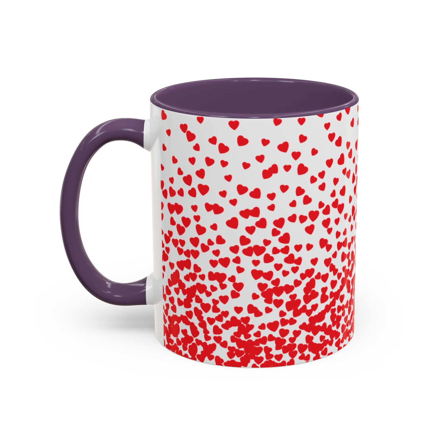 Mug - Red Heart Valentine's Day Ceramic Mug