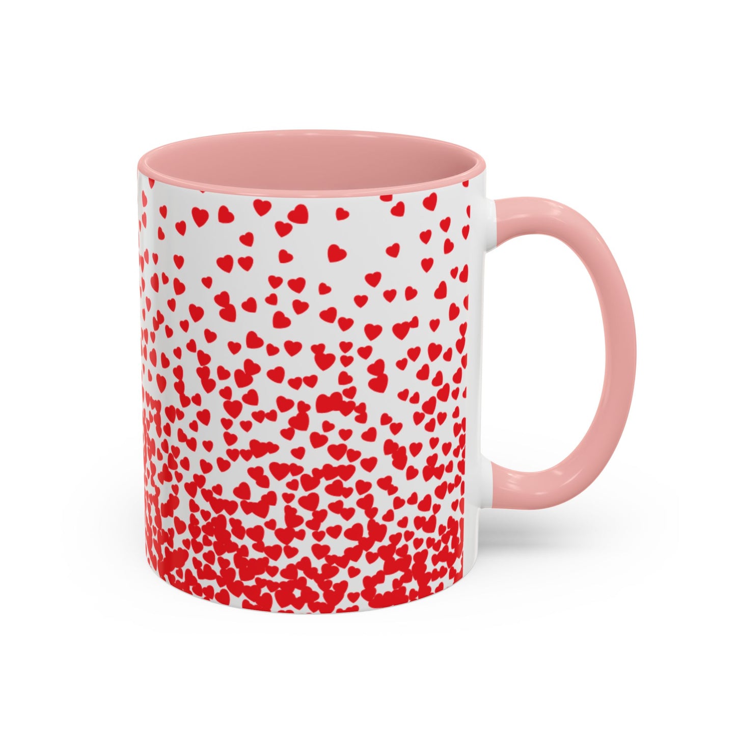 Mug - Red Heart Valentine's Day Ceramic Mug