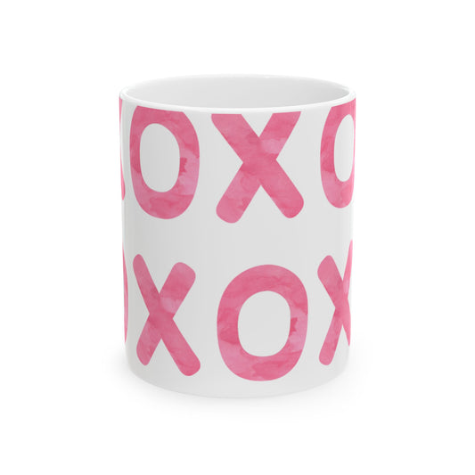 Ceramic Mug - Valentine's Day xoxo Print