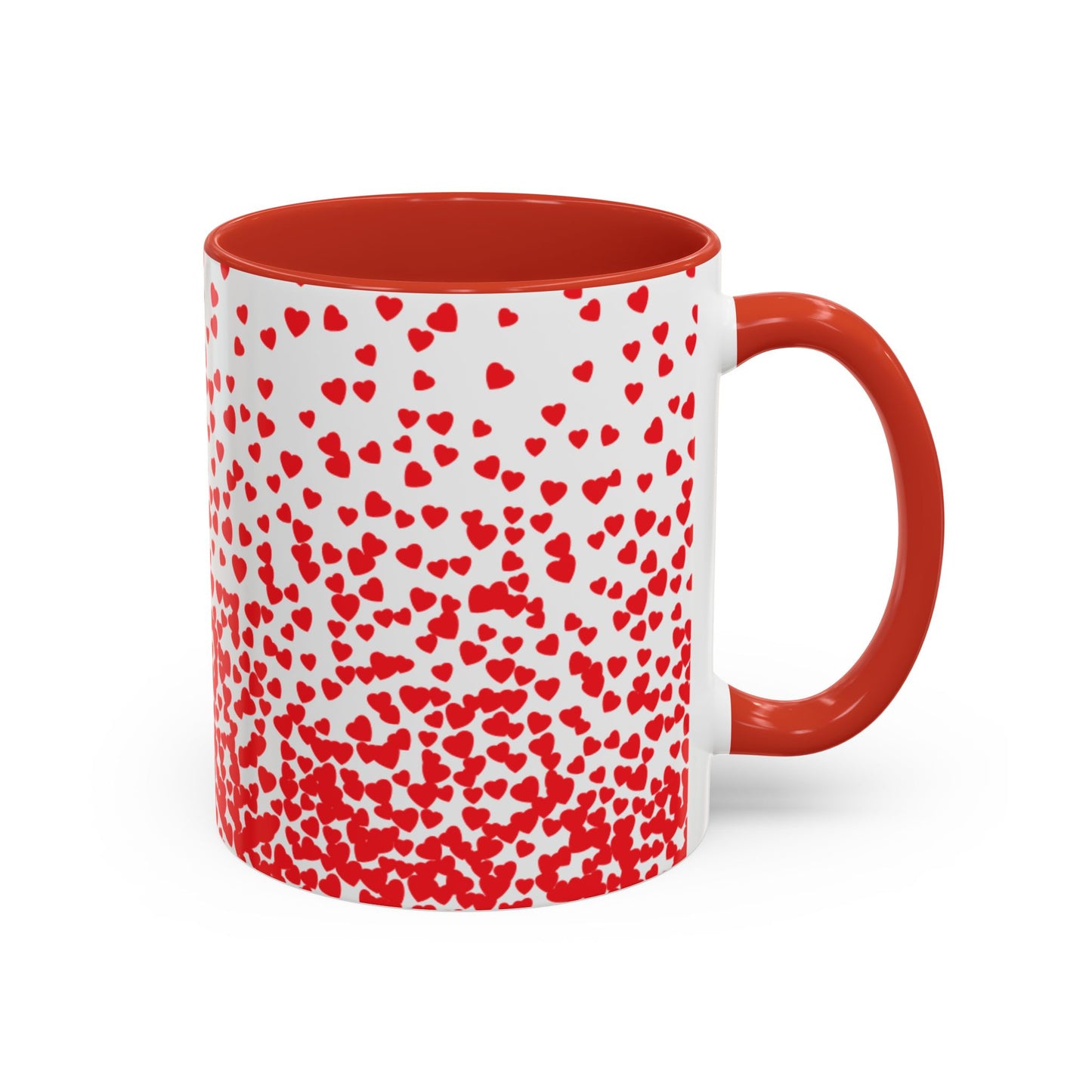 Mug - Red Heart Valentine's Day Ceramic Mug