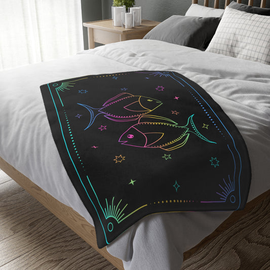 Microfiber Blanket - Zodiac Design