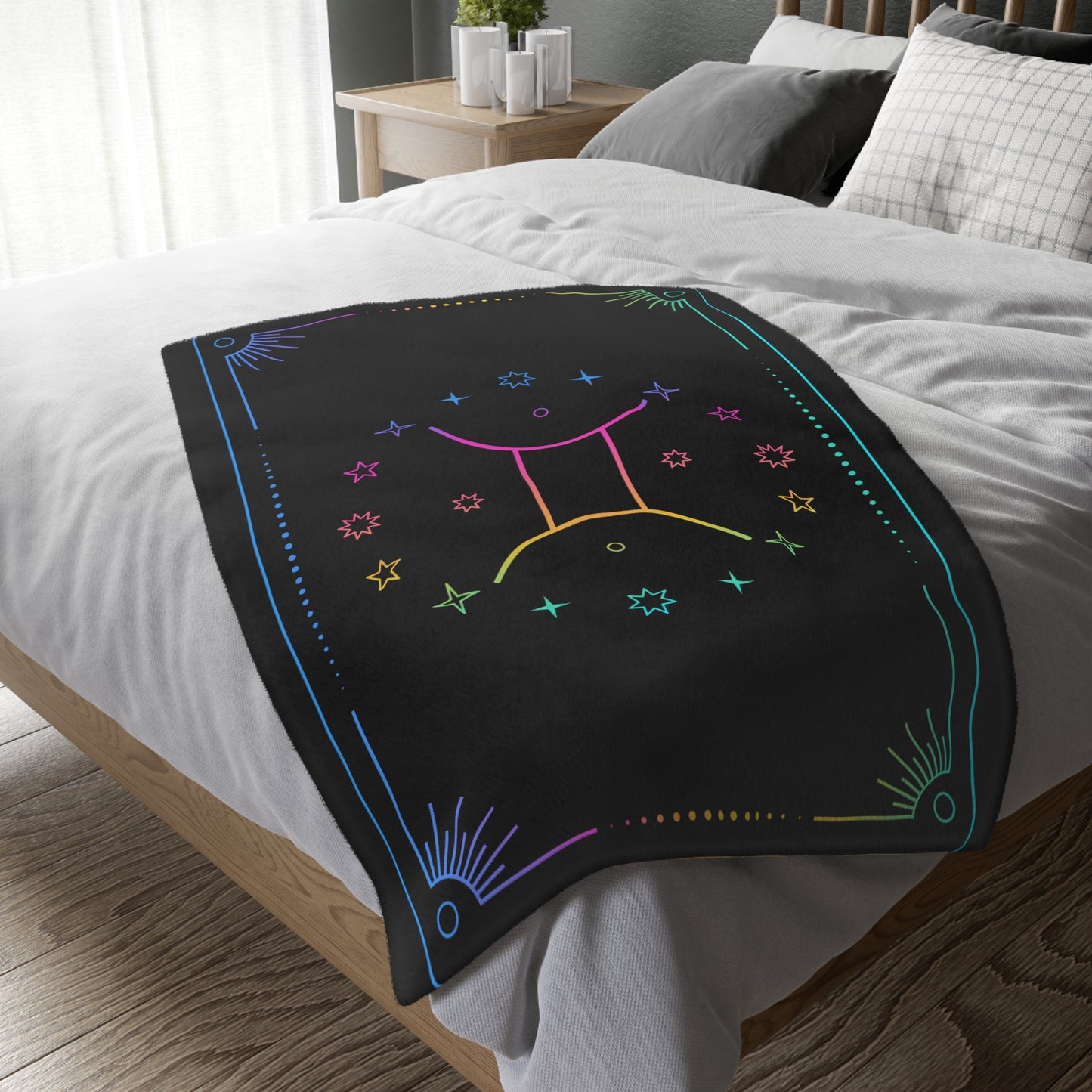 Microfiber Blanket - Zodiac Design