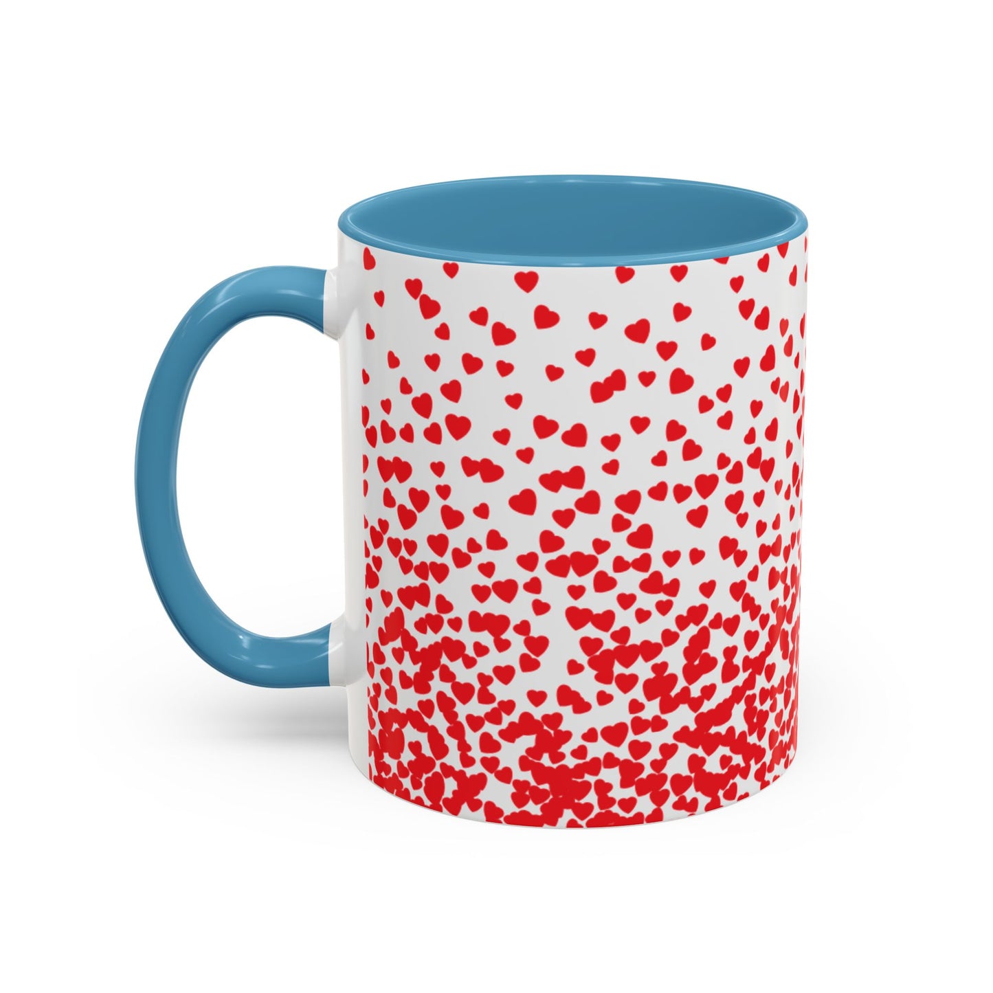 Mug - Red Heart Valentine's Day Ceramic Mug