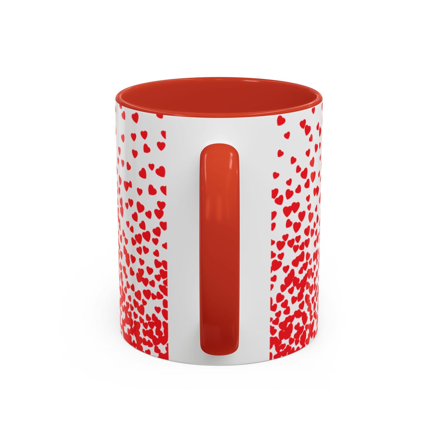 Mug - Red Heart Valentine's Day Ceramic Mug