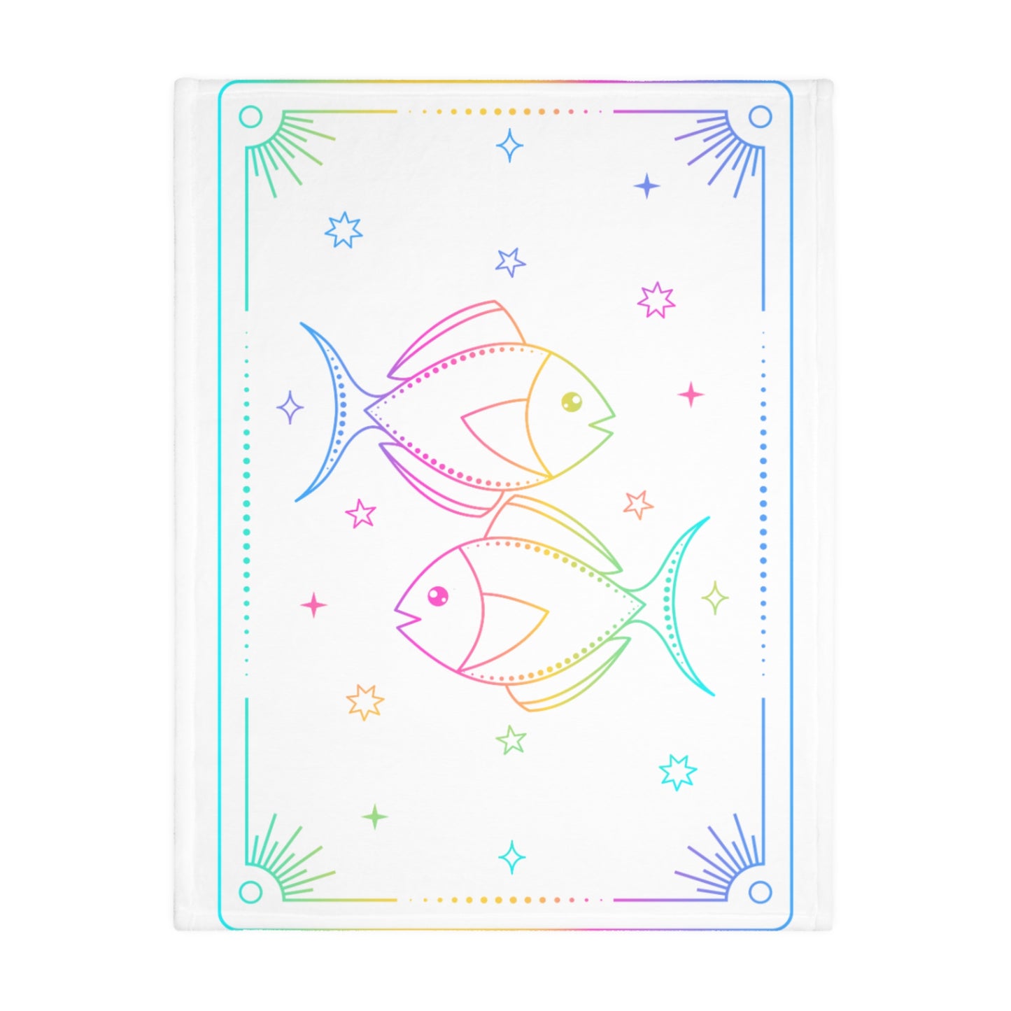 Microfiber Blanket - Zodiac Design