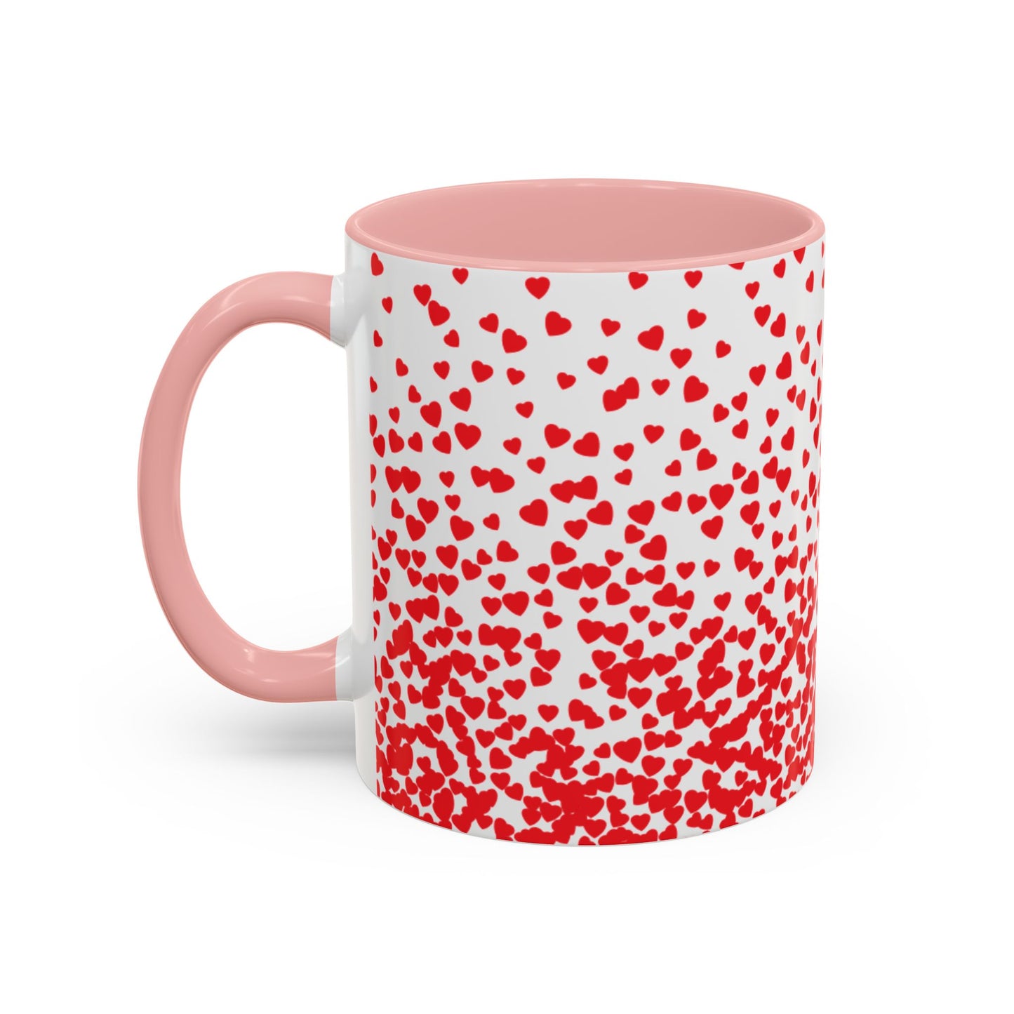 Mug - Red Heart Valentine's Day Ceramic Mug