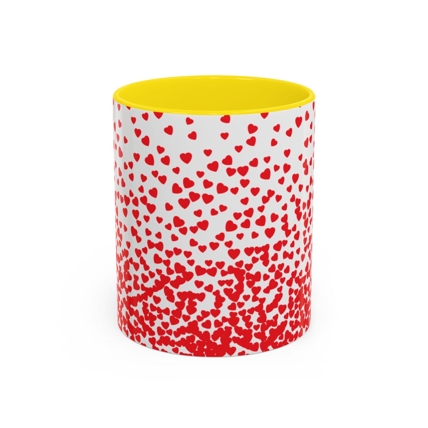 Mug - Red Heart Valentine's Day Ceramic Mug