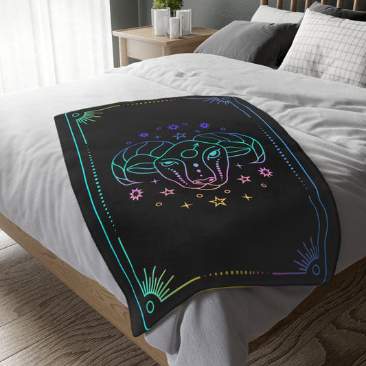 Microfiber Blanket - Zodiac Design