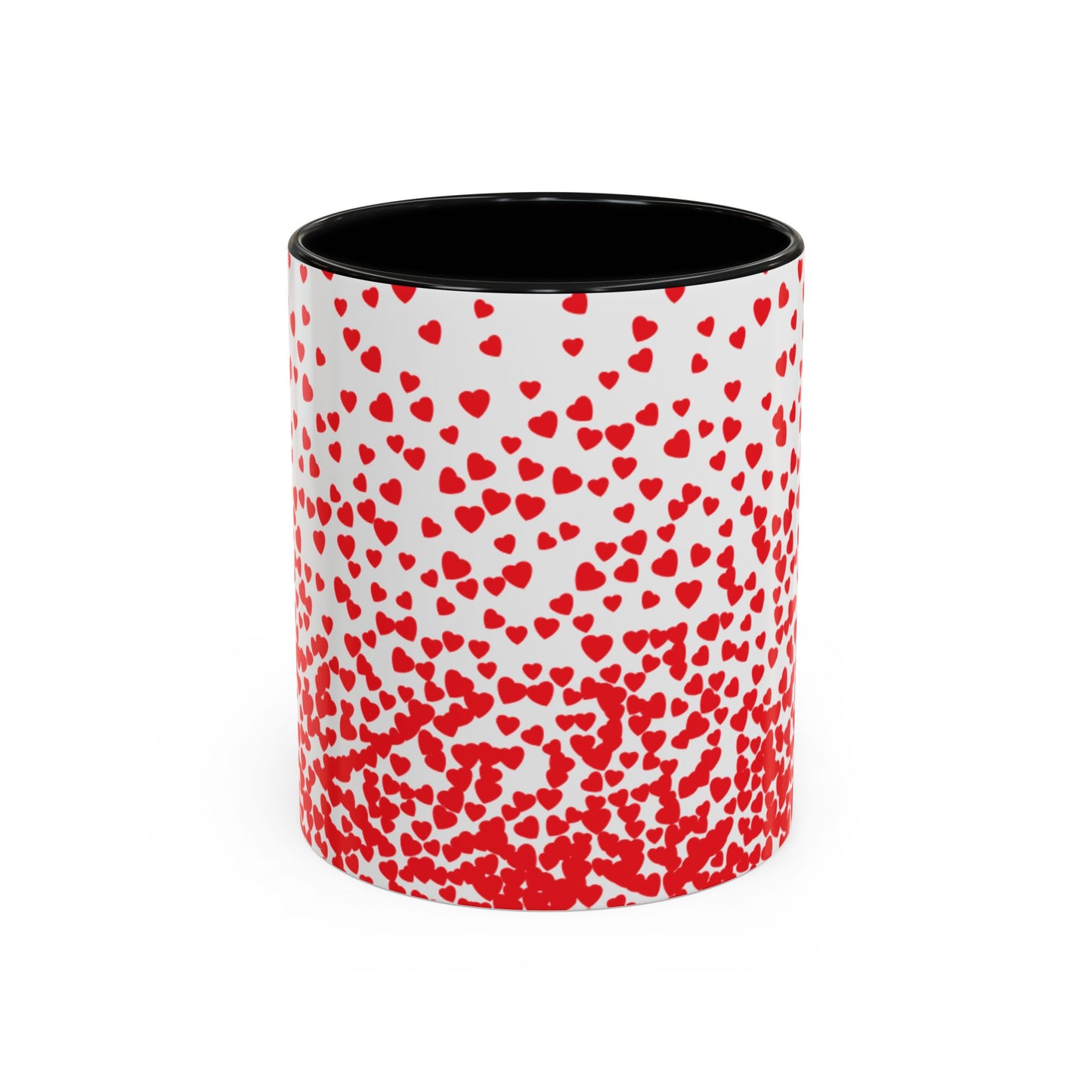 Mug - Red Heart Valentine's Day Ceramic Mug