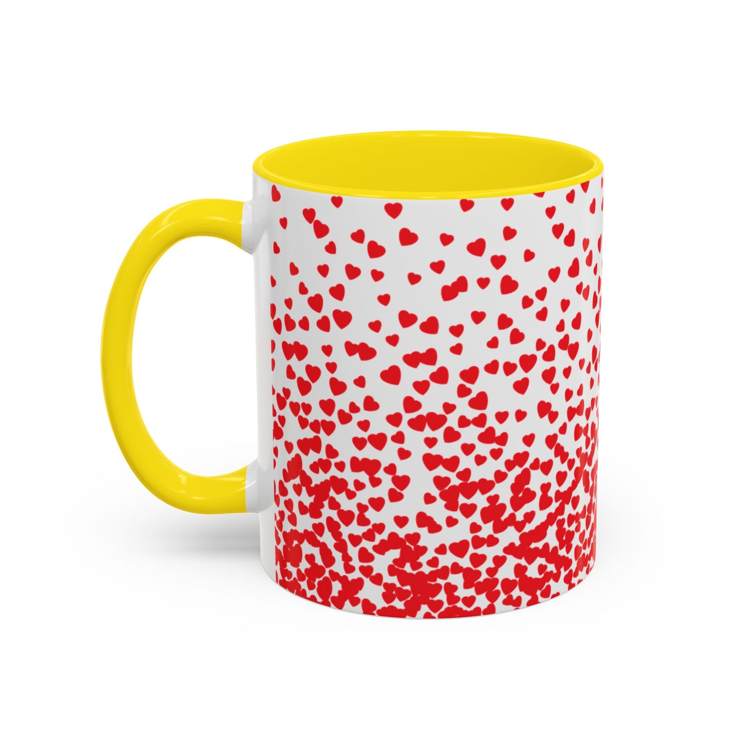 Mug - Red Heart Valentine's Day Ceramic Mug