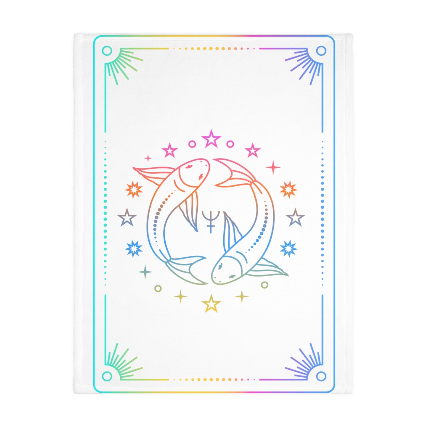 Microfiber Blanket - Zodiac Design